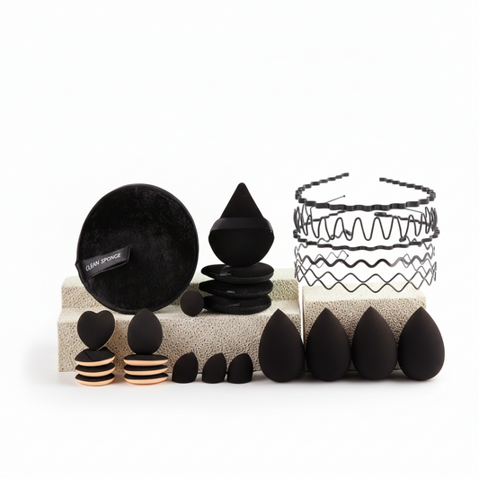 47 Piece Full Makeup Collection with Deluxe Travel Bag