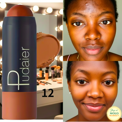 2 in 1 Waterproof Foundation & Concealer Stick