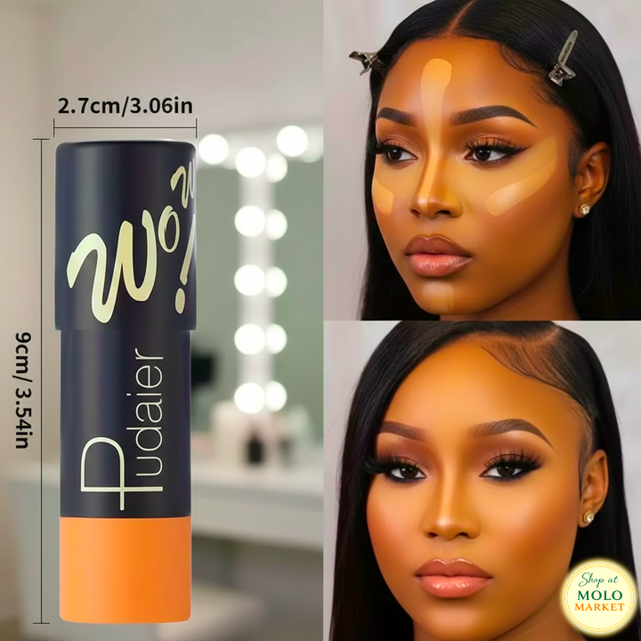 2 in 1 Waterproof Foundation & Concealer Stick