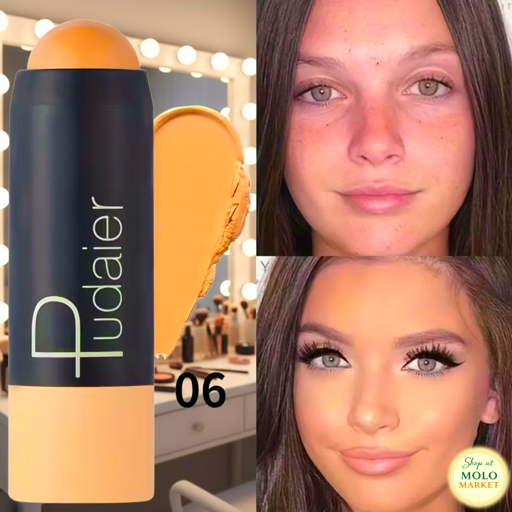 2 in 1 Waterproof Foundation & Concealer Stick